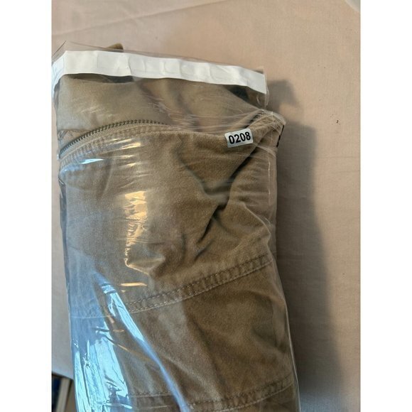 Women's Coldwater Creek Dark Khaki Beige Long Sleeved Zippered Jacket Size 18W - Picture 12 of 12